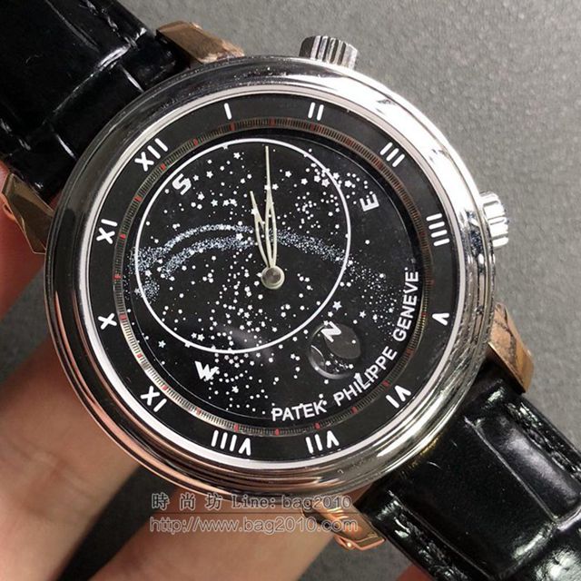 PATEK PHILIPPE手錶 星空5102天月款日內瓦蒼穹系列 百達翡麗機械表 百達翡麗高端男表  hds1097